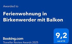 Ferienwohnung in Birkenwerder mit Balkon